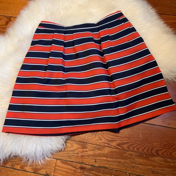 J Crew Red White and Blue Skirt - Picture 2 of 3
